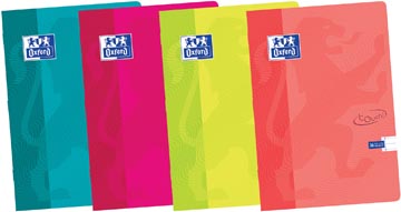 Schrift Oxford Touch softcover A5 gelijnd 72blz assorti