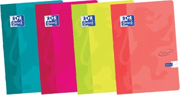 Schrift Oxford Touch softcover A4 gelijnd 72blz assorti