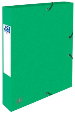 Elastobox Oxford Top File+ karton A4 40mm 300vel groen