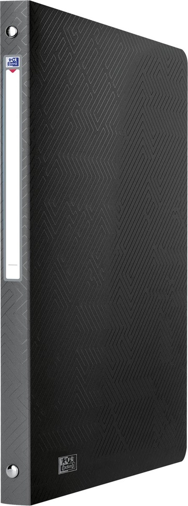 Ringmap Oxford Urban PP A4 4 O-ringen 15mm rug 20mm zwart