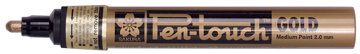 Paintmarker Sakura Pen-Touch ronde punt 2mm goud