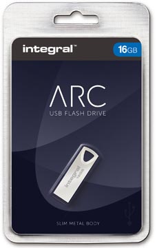 USB-stick Integral ARC 2.0 16GB zilver