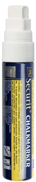 Krijtmarker Securit Original SMA720 large brede punt 7-15mm wit