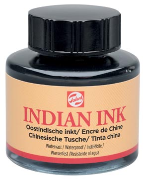 Inkt Talens Oostindisch 30ml zwart