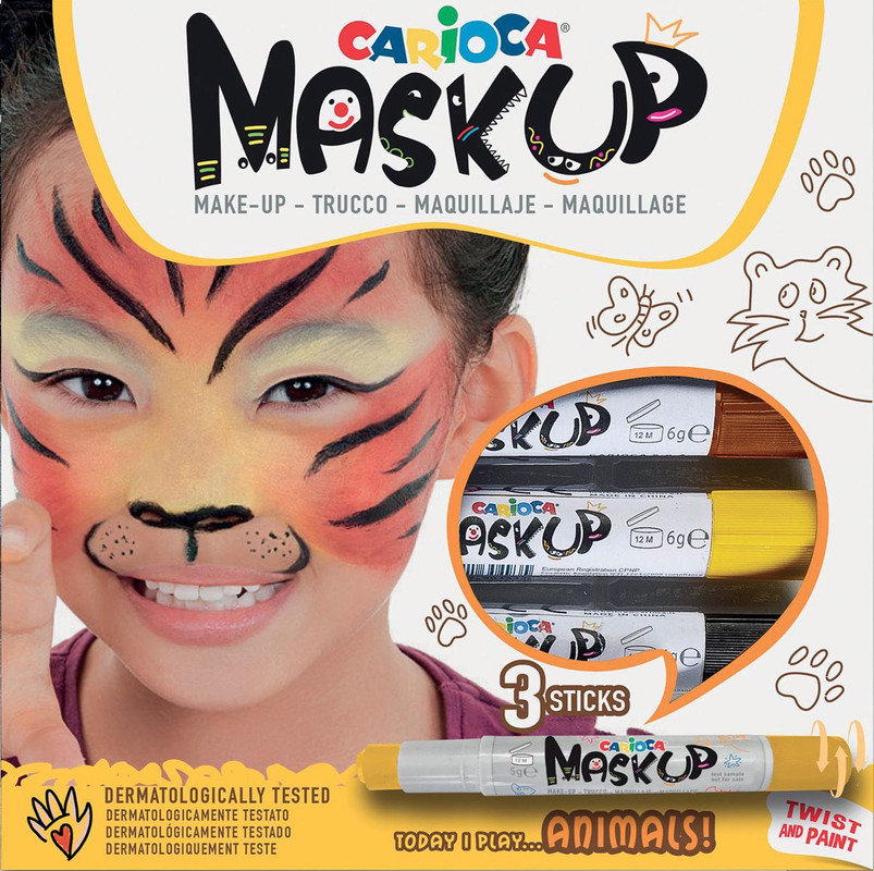 Maquillagestift Carioca Mask Up Animals (3)