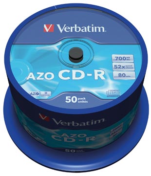 CD-R Verbatim 700MB 52X spindel (50)