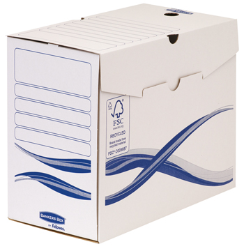 Archiefdoos Fellowes Bankers Box Basic 342x255mm rug 150mm
