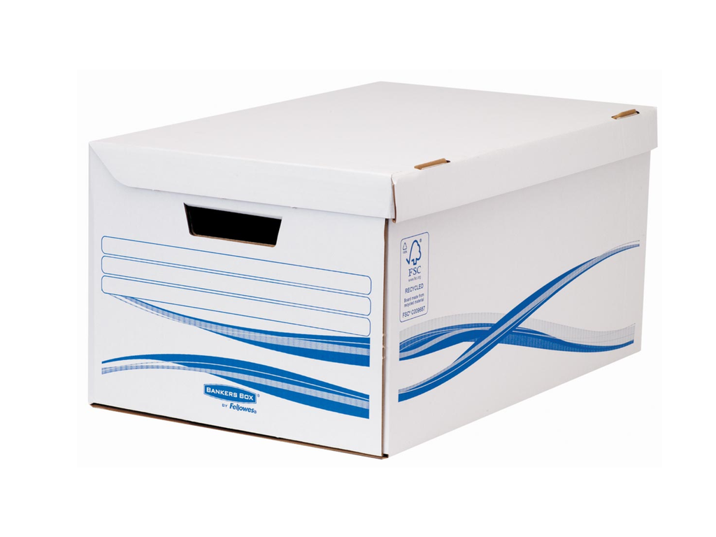 Archiefcontainer Fellowes Bankers Box Flip Top Maxi 26x52,6x35cm