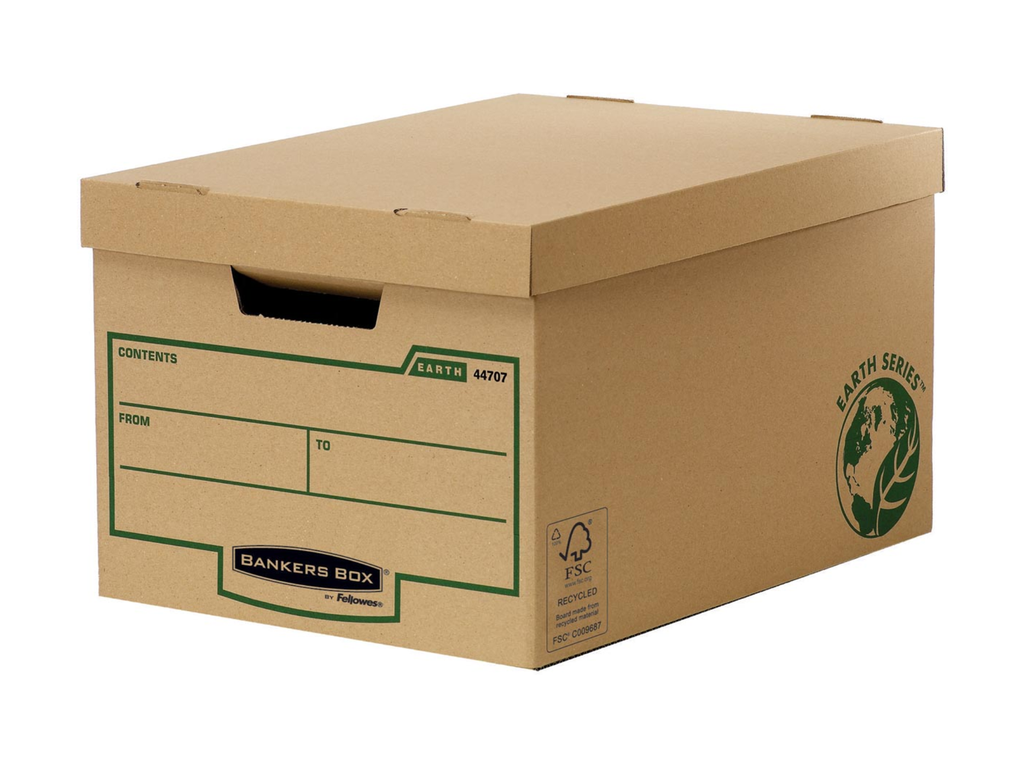 Archiefcontainer Fellowes Bankers Box Earth Series 26x44,5x32,5cm bruin