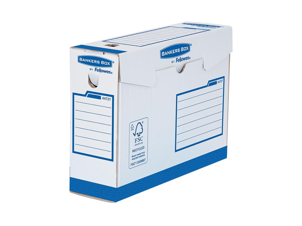 Archiefdoos Fellowes Bankers Box Basic Heavy Duty 253x345mm rug 100mm