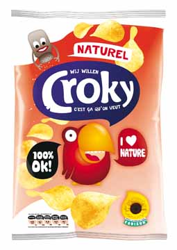 Chips Croky naturel 100g