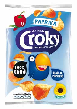 Chips Croky paprika 100g