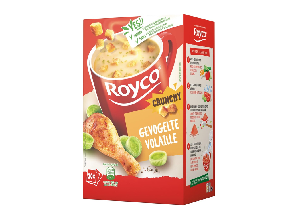Minute soep Royco gevogelte/korstjes (20)