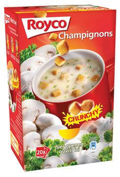 Minute soep Royco champignons/korstjes (20)