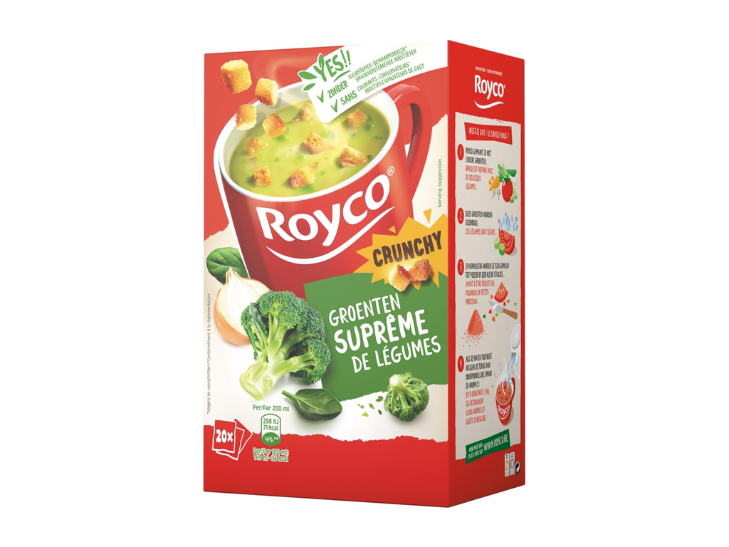 Minute soep Royco groenten/korstjes (20)