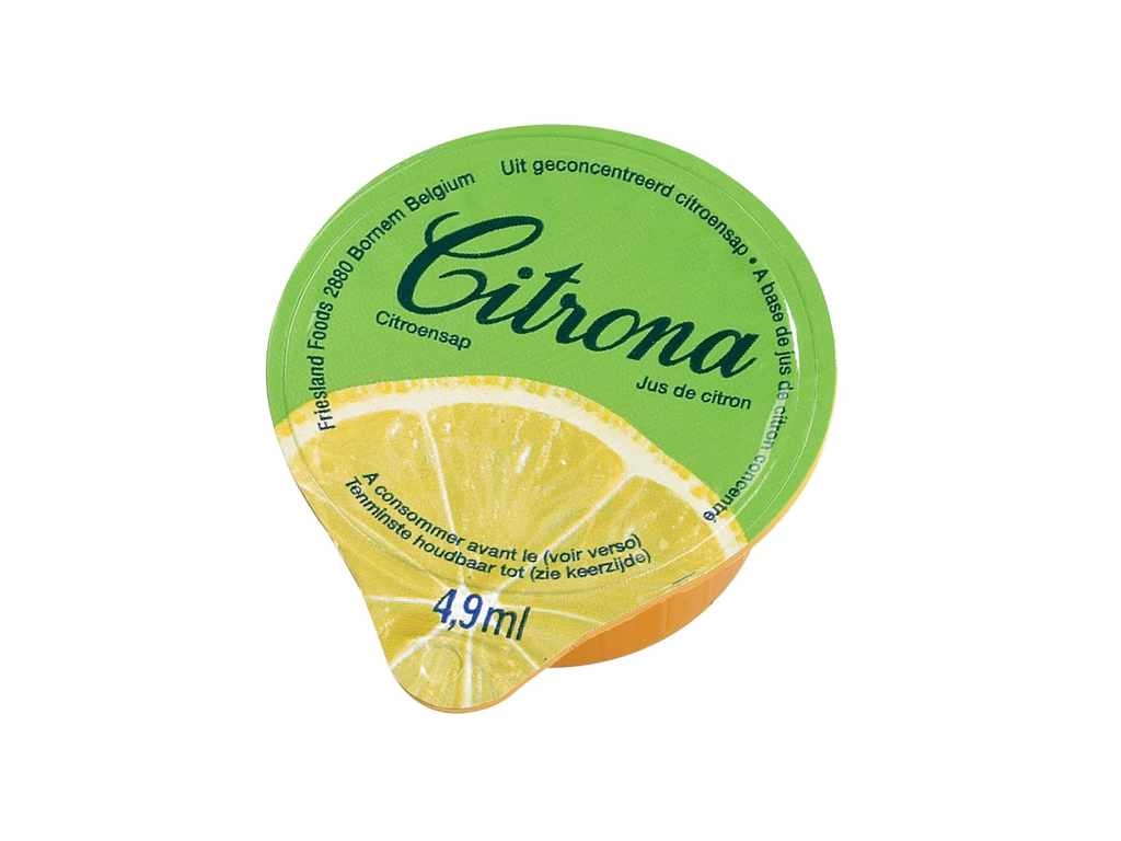 Citroensap Citrona 4,9ml cup (120)
