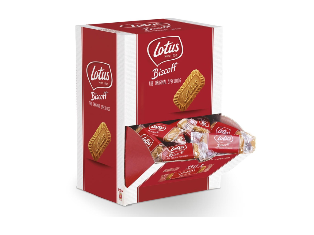 Koek Lotus Speculoos individueel verpakt in dispenserdoos (150)