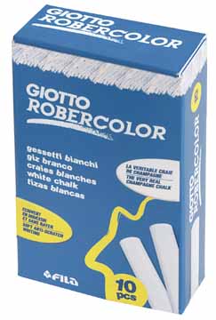 Krijt Giotto Robercolor wit (10)