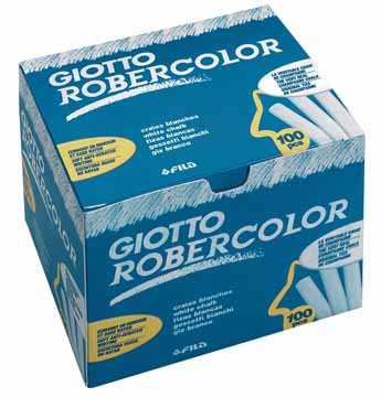 Krijt Giotto Robercolor wit (100)