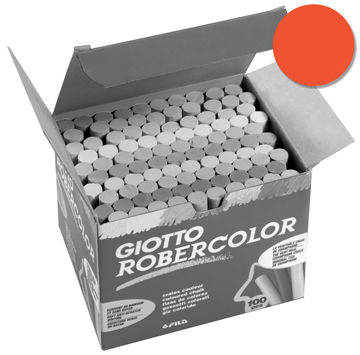Krijt Giotto Robercolor rood (100)