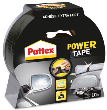 Plakband Pattex Power Tape 50mmx10m zwart