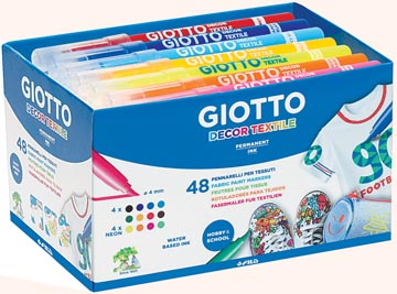 Textielstift Giotto Decor Textile assorti (48)