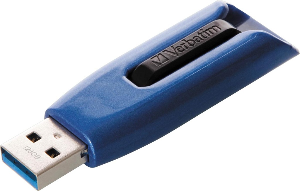 USB-stick Verbatim V3 MAX 3.0 128GB blauw