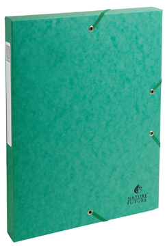 Elastobox Exacompta karton A4 rug 25mm groen