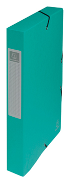 Elastobox Exacompta karton A4 rug 40mm groen