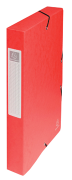 Elastobox Exacompta karton A4 40mm rood