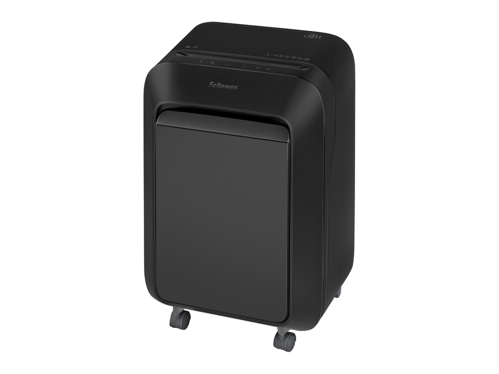 Papiervernietiger Fellowes Microshred LX211 zwart