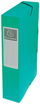 Elastobox Exacompta karton A4 rug 60mm groen
