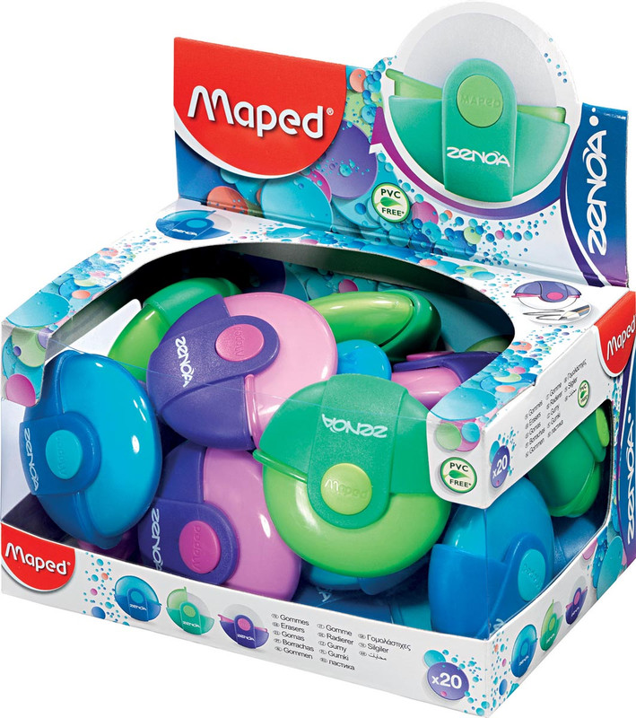 Gum Maped Zenoa assorti
