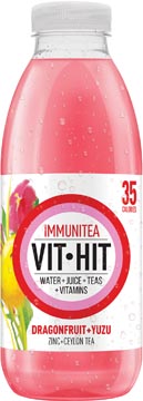 Vitaminedrank Vit Hit Immunitea Dragon Fruit 50cl PET (12)