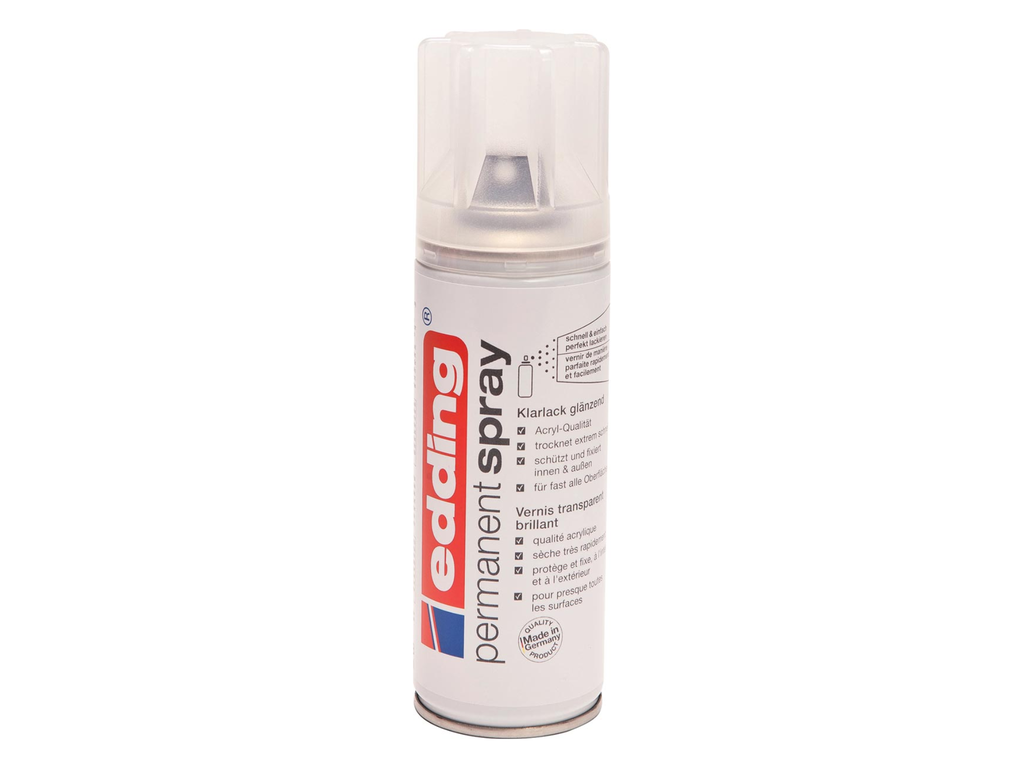 Lak Edding 5200 Permanent Spray transparant 200ml glanzend