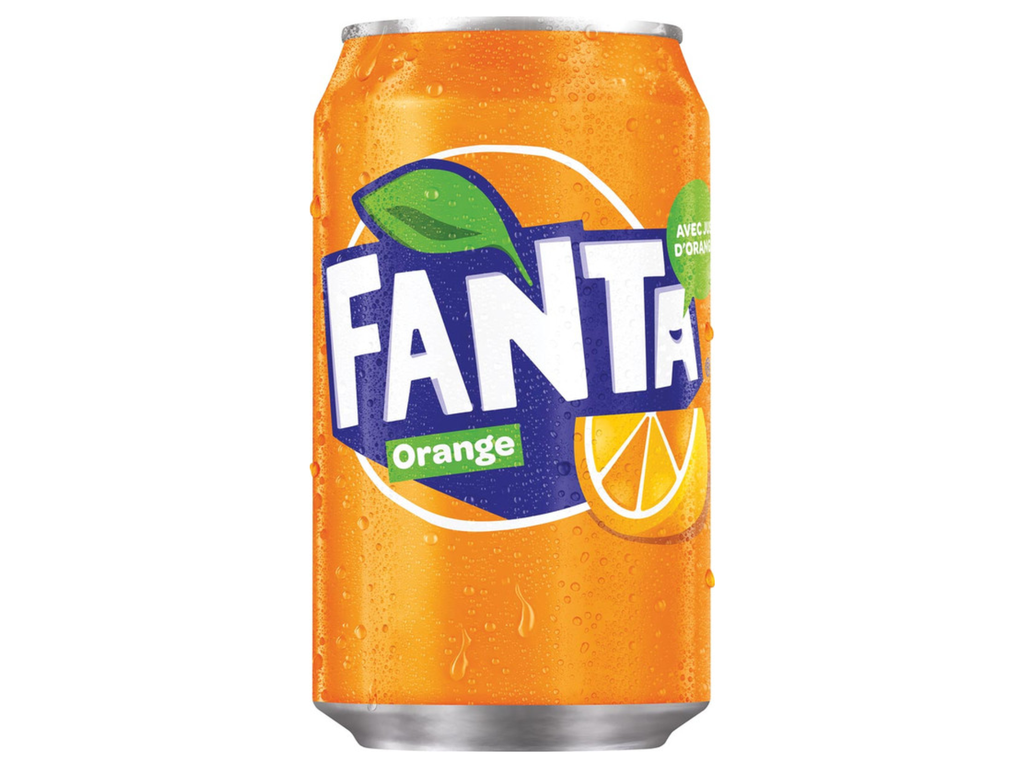 Frisdrank Fanta sinaas 33cl blik (24)