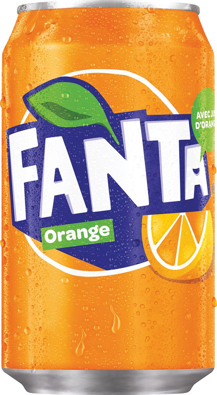 Frisdrank Fanta sinaas 33cl blik (24)