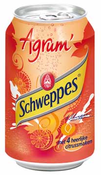 Frisdrank Schweppes agrum 33cl (4x6)