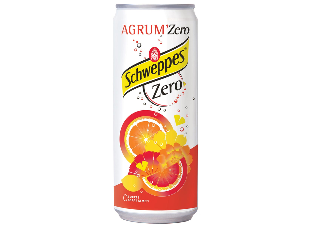 Frisdrank Schweppes agrum light 33cl (24)