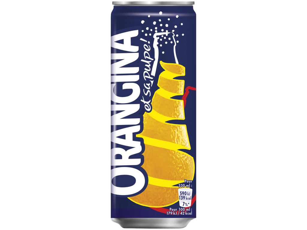 Frisdrank Orangina blik 33cl (24)