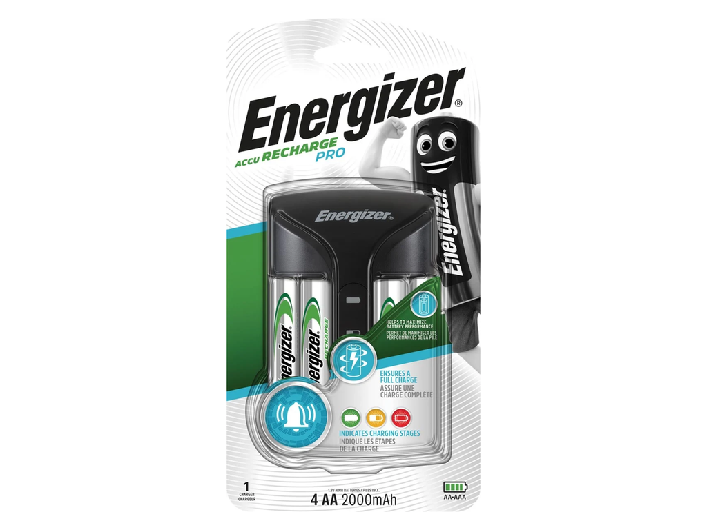 Batterijlader Energizer Pro Charger incl 4x AA