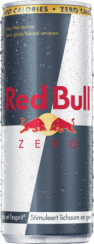 Energiedrank Red Bull Zero blik 25cl (4)