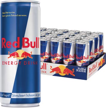 Energiedrank Red Bull Regular 25cl blik (24)