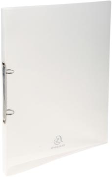 Ringmap Exacompta PP A4 2 O-ringen 15mm rug 20mm transparant