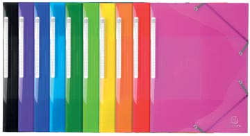 Elastomap Exacompta Iderama PP A4 transparant assorti