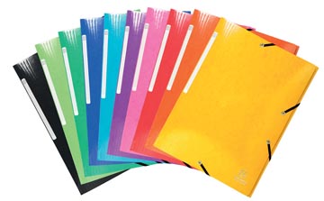 Elastomap Exacompta Iderama PP met 3 kleppen A4 assorti