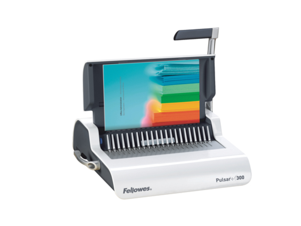Inbindmachine Fellowes Pulsar+ manueel voor plastic bindruggen
