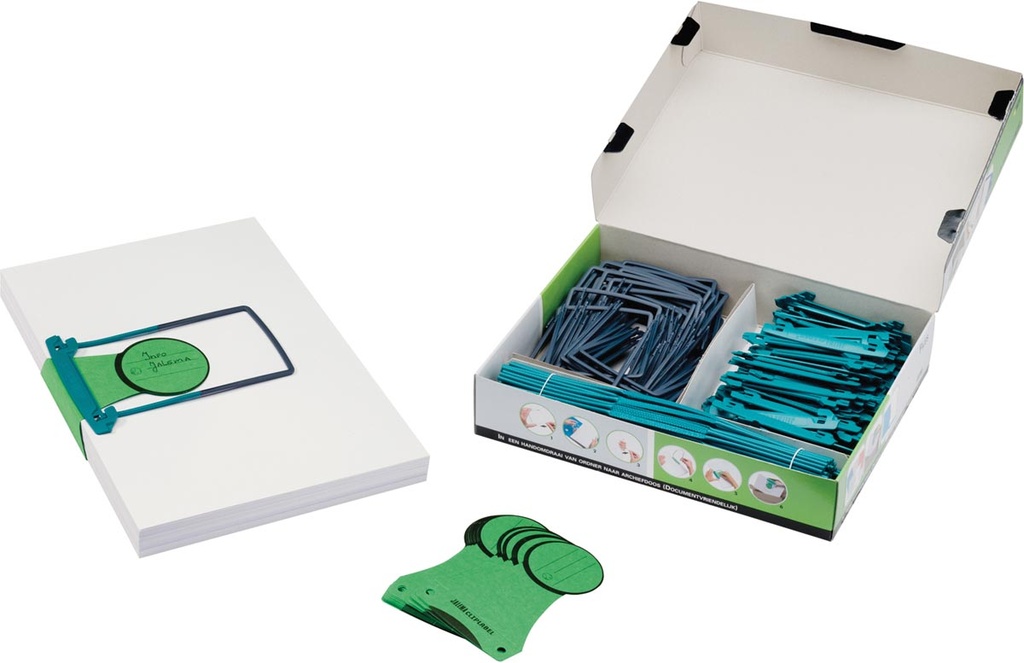 Starter kit Jalema Clip voor het archiveren van documenten