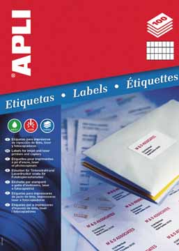 Etiketten Apli 21 etik/bl 70x42,4mm (100)