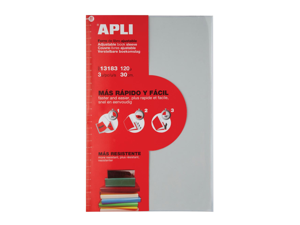 Schriftomslag Apli verstelbaar A4 120 micron transparant (3)